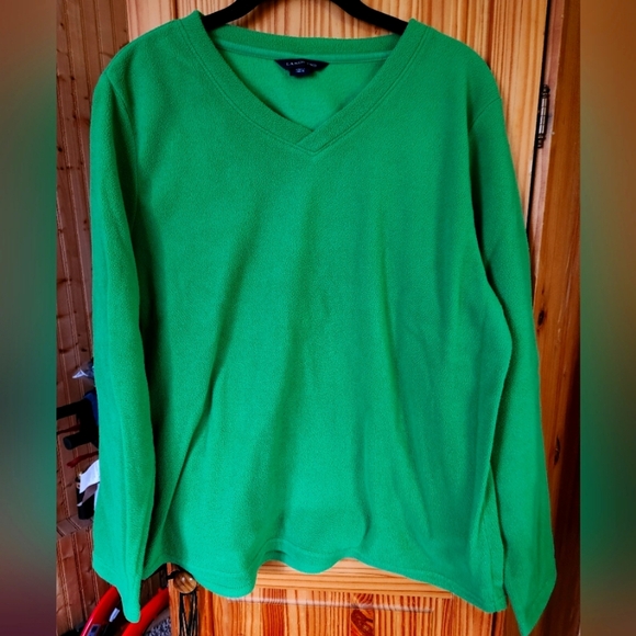 Lands' End Tops - Womens lands end fleece top